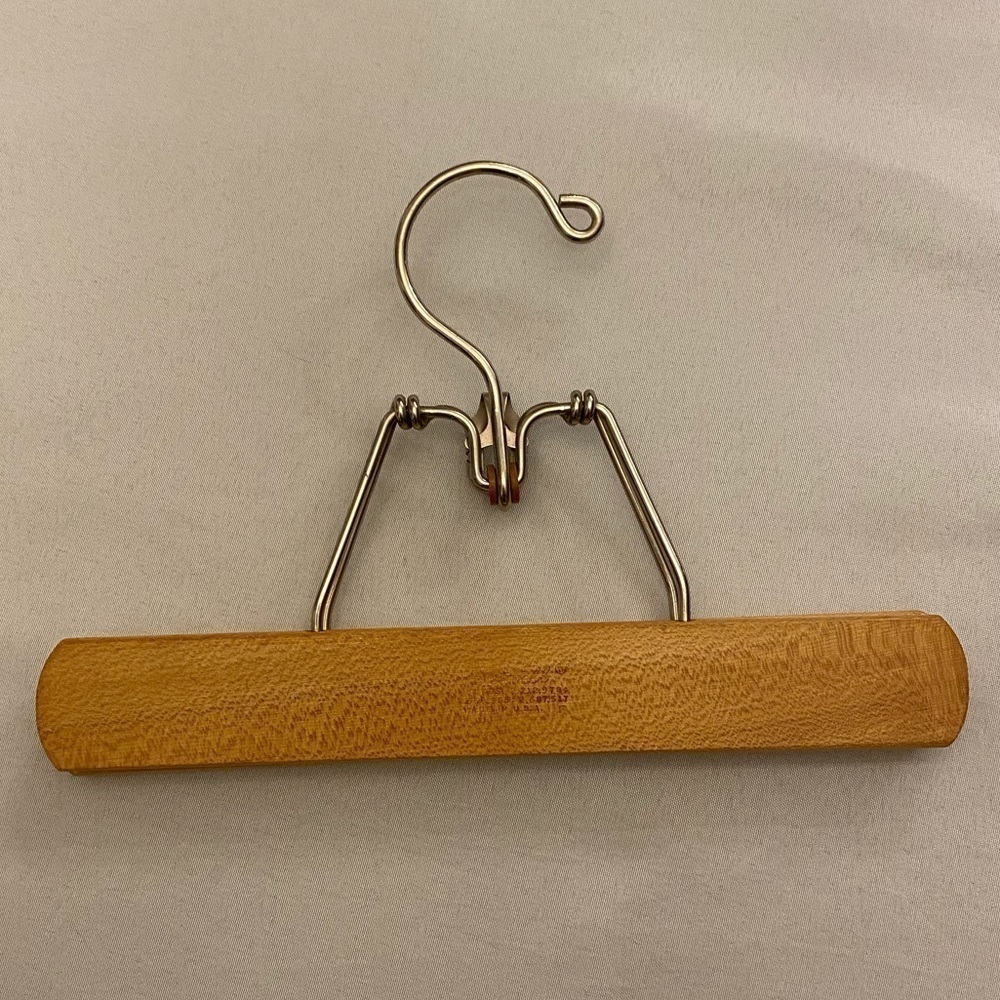 SETWELL Vintage Pants Clamp Hanger, OS